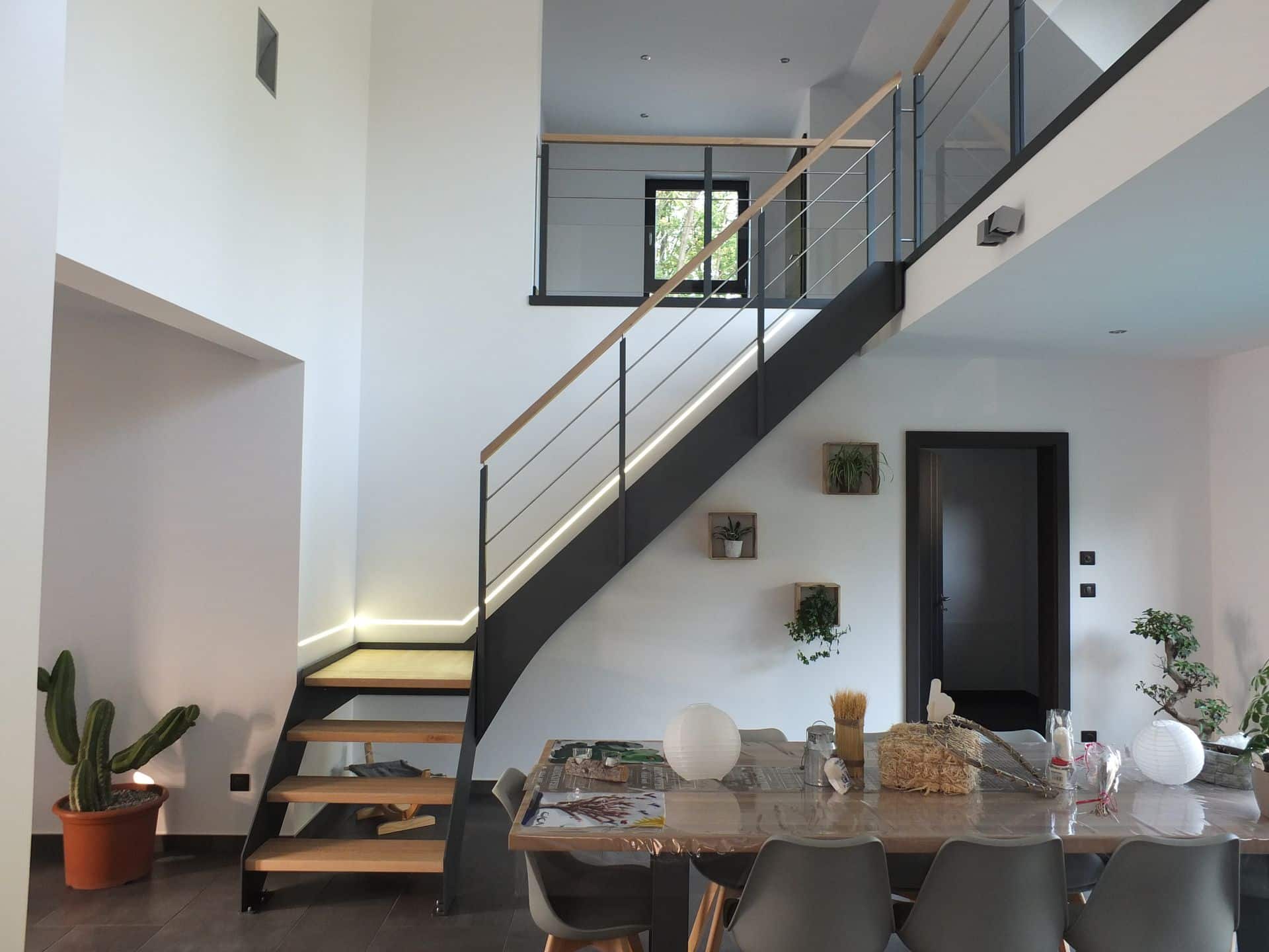 Pose escalier tournant Angers