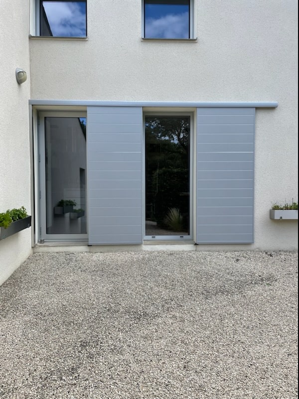 Volets coulissants alu RAL 9006T