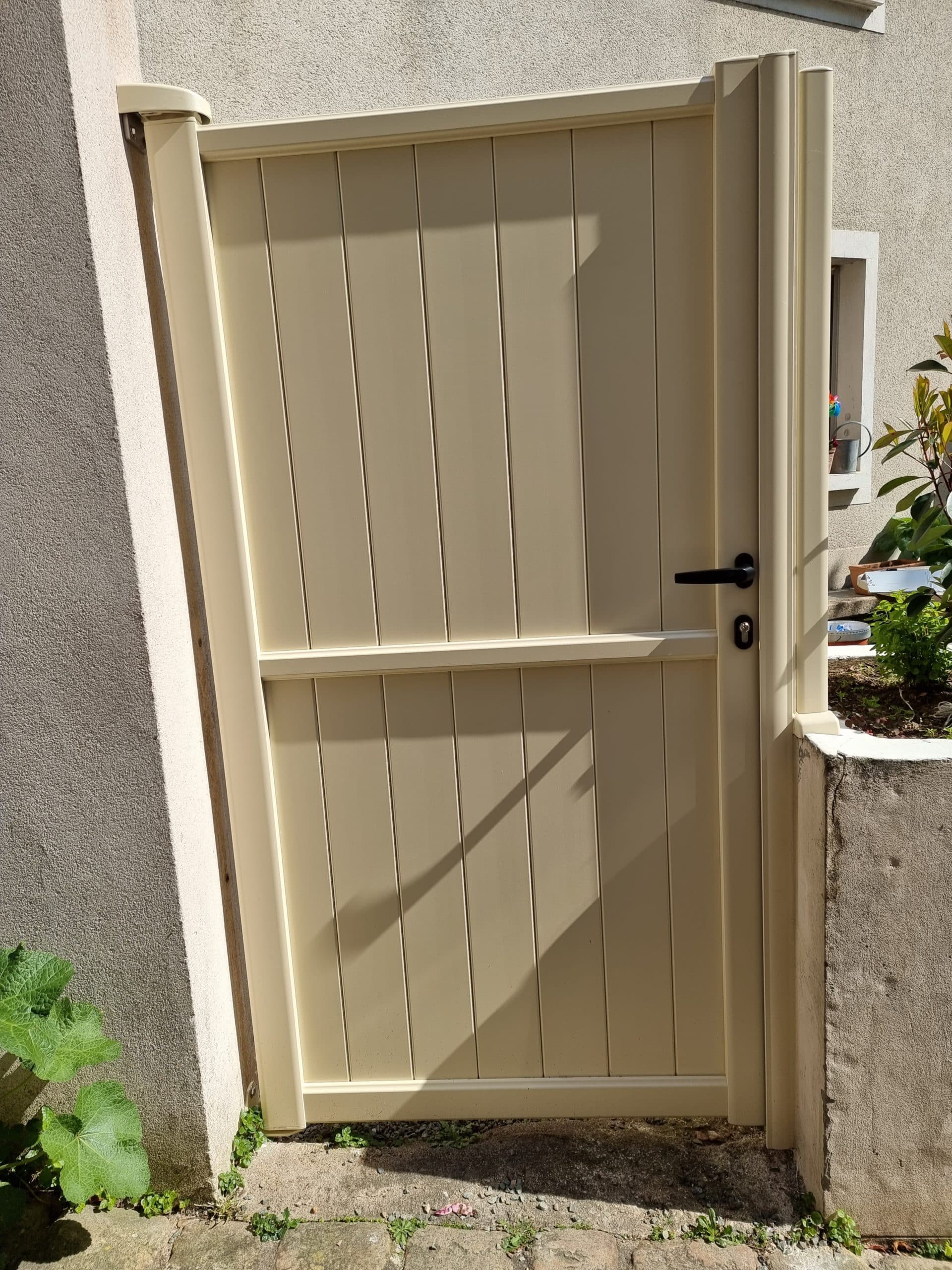 Portillon aluminium