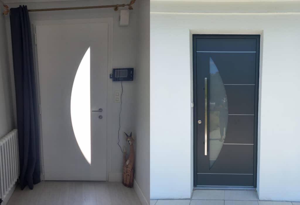 Porte aluminium Vigie