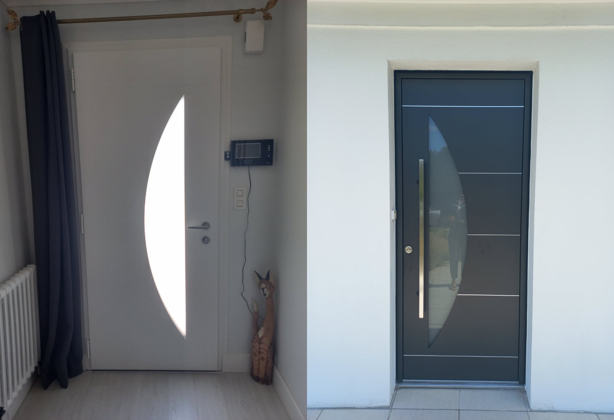 Porte aluminium Vigie
