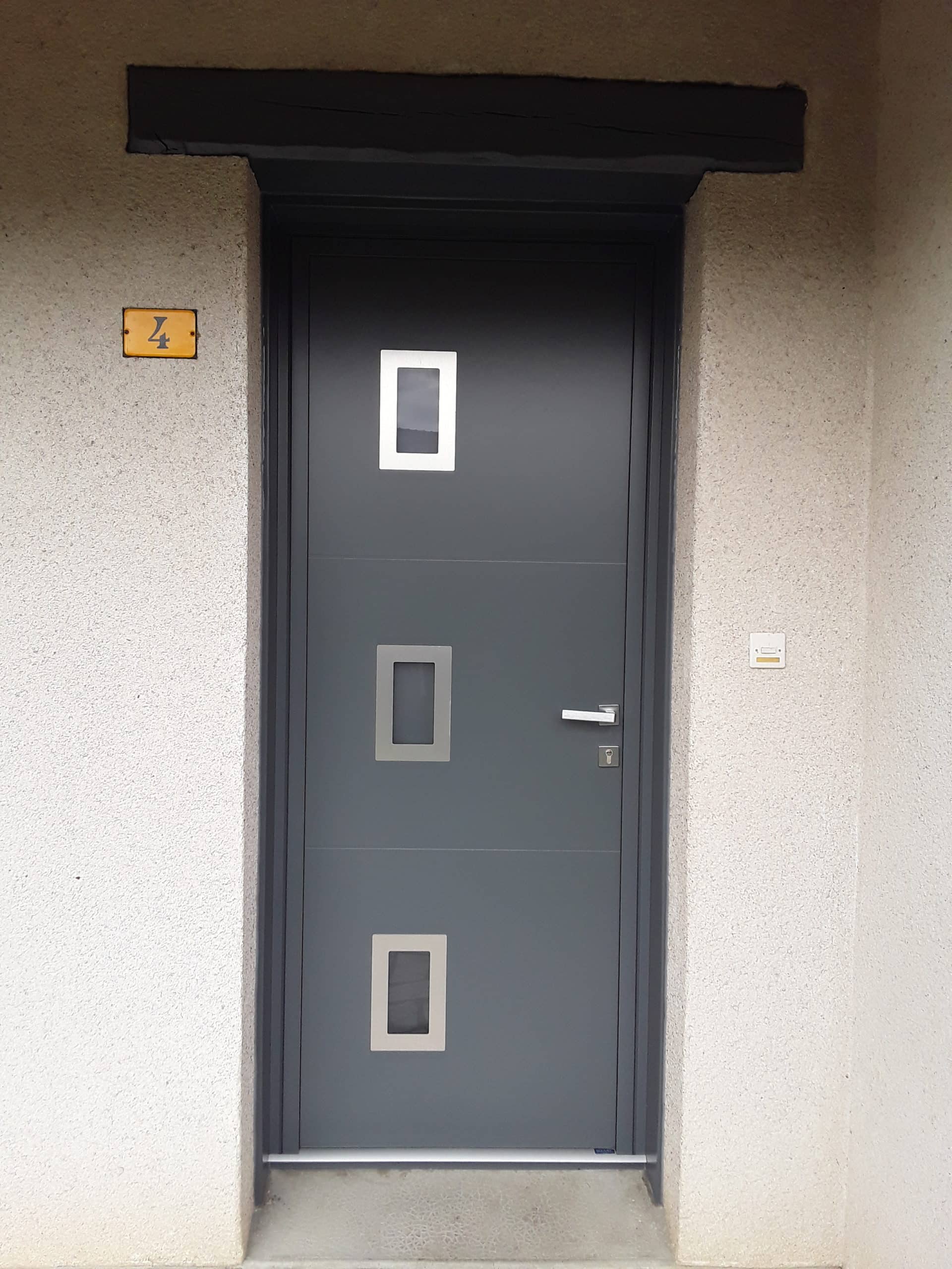 Porte aluminium Kline