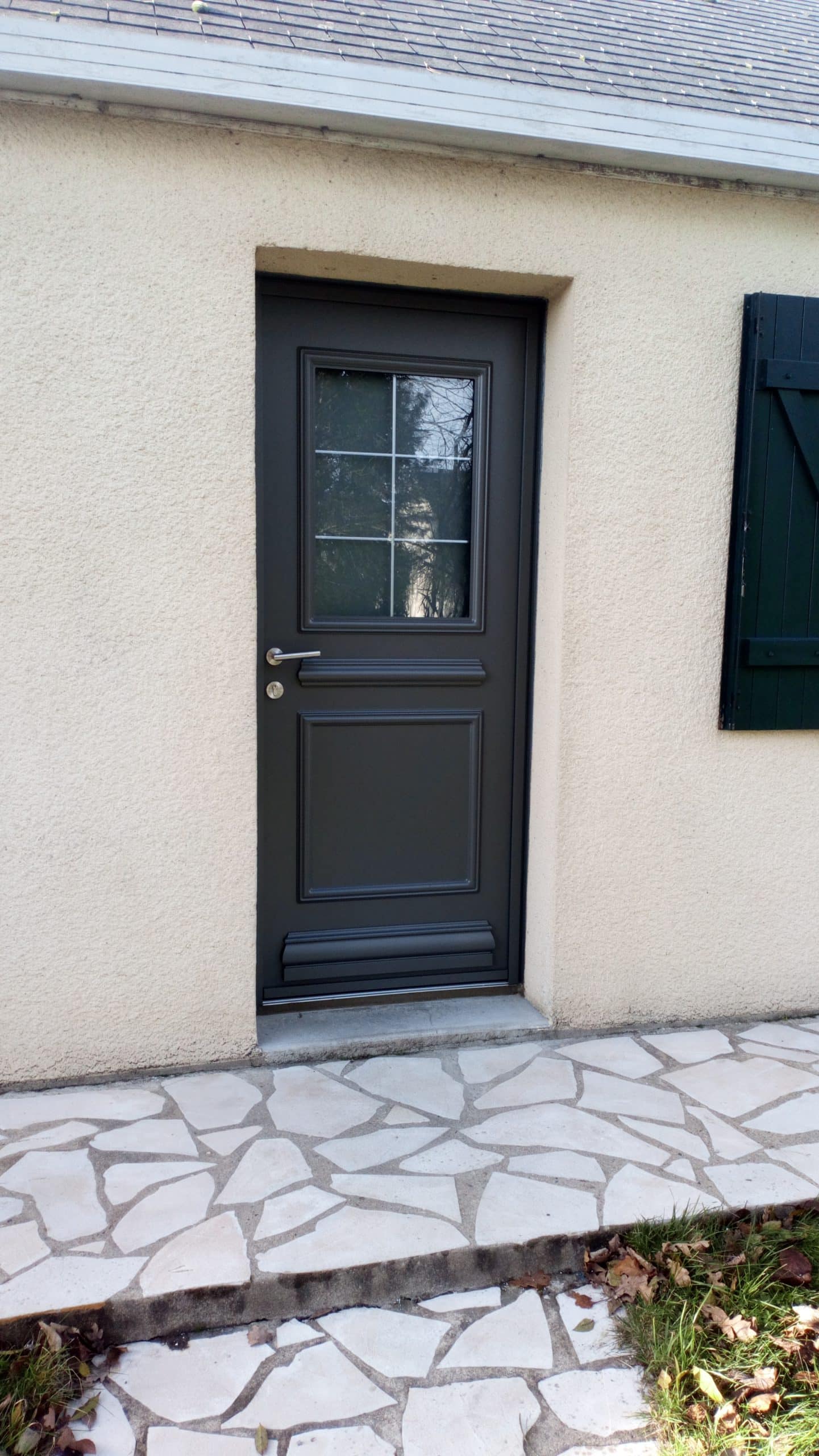 Porte d'entrée alu Kline