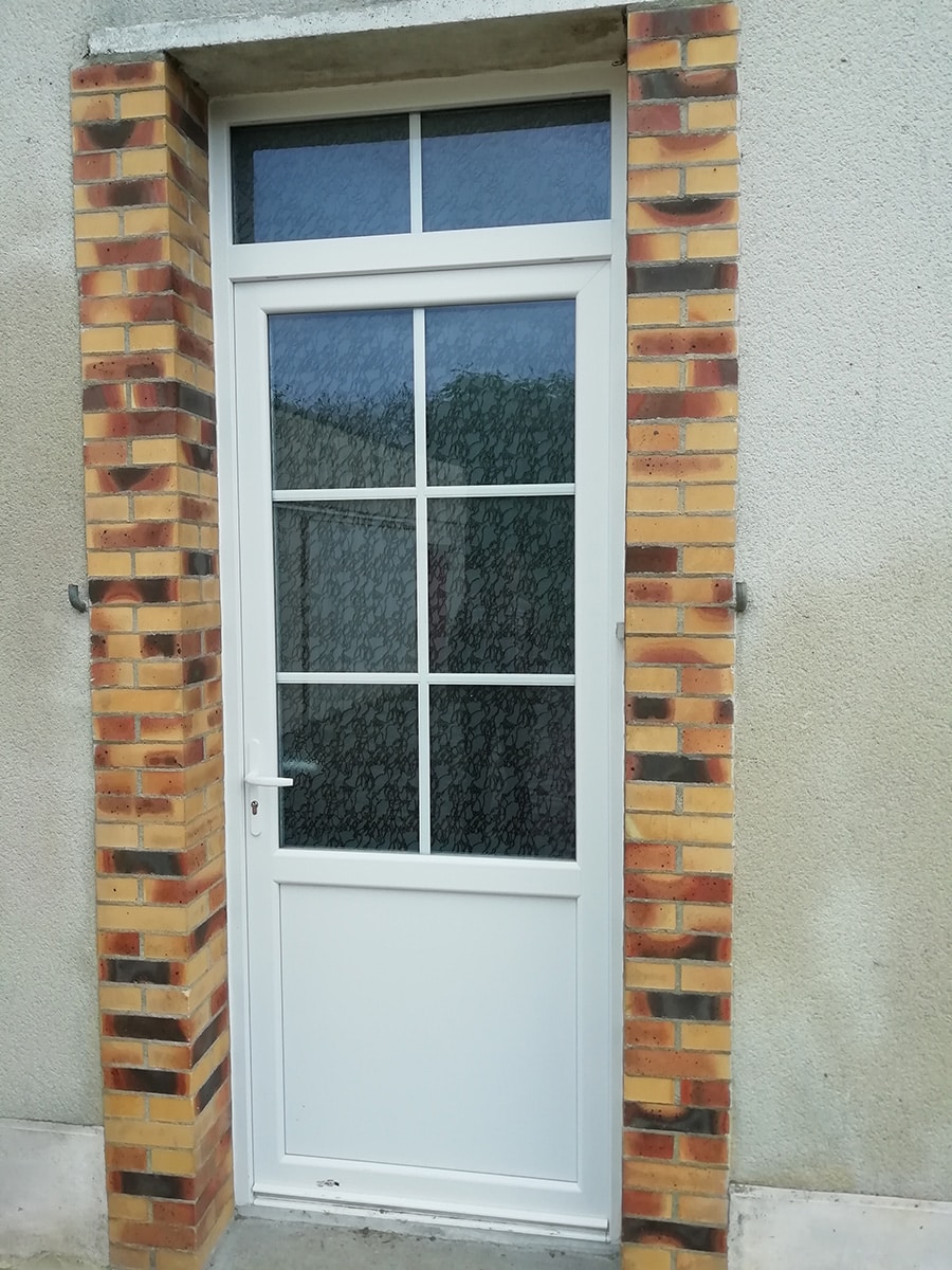 Porte fenêtre 1 vantail PVC